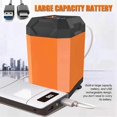 thumbnail image 2 of 9000mAh Portable Outdoor Electric Shower Pump Rechargeable Shower Large Capacity Hiking Traveling Shower, 2 of 5