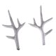 thumbnail image 4 of Un Par De Cornamentas De Los Ciervos De Simulación De Plata Para Decoraciones De Navidad Diy Sunnimix Antlers Christmas Headwear, 4 of 8