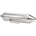 thumbnail image 3 of Stainless Steel Guiro Shaker - Professional Latin Percussion Musical Instrument with Metal Scraper, Rhythmic Idiophone for Live Band Performances, 3 of 4