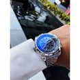 thumbnail image 2 of JARAGAR Blue Glass Design Black Silver Automatic Watch Stainless Steel Date Clock Luminous Men Business Mechanical Wristwatch, 2 of 7