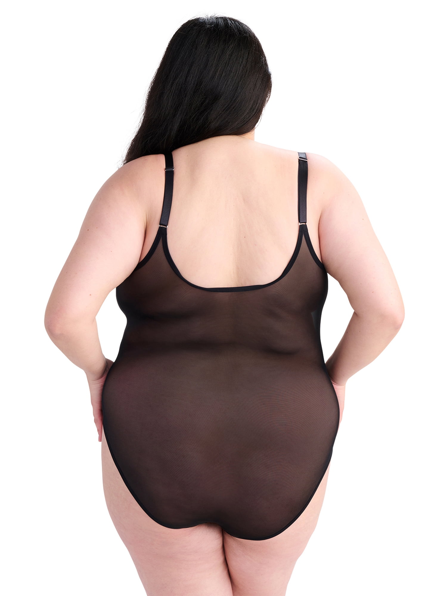 Parade Mesh Unlined Bodysuit, Sizes XS to 3XL