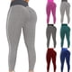 thumbnail image 3 of Pantalones Largos de Yoga Para Mujer, Mallas de Entrenamiento Para Levantamiento de Glúteos, Pantalones de Compresión Texturizados de Cintura Alta Para Celulitis Odeerbi ODB-4, 3 of 6