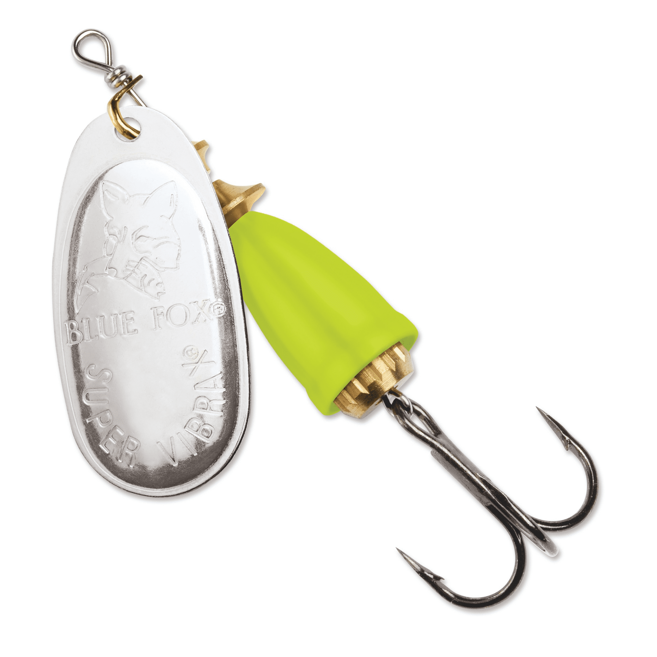 ブラスマジック鉄 Blue Fox, Super Vibrax Inline Spinner, Size 6, Silver and Hot Pink
