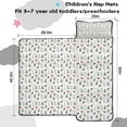 thumbnail image 5 of Christmas Forest Pattern Toddler Nap Mats for Kids Preschool,50"x20" Sleeping Mat Bag or Kids,Toddler Sleeping Bag,Toddler Nap Mat or Daycare, 5 of 6