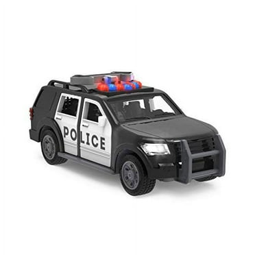 Toy To Enjoy Friction Powered Police Car with Light & Sounds - Heavy ...