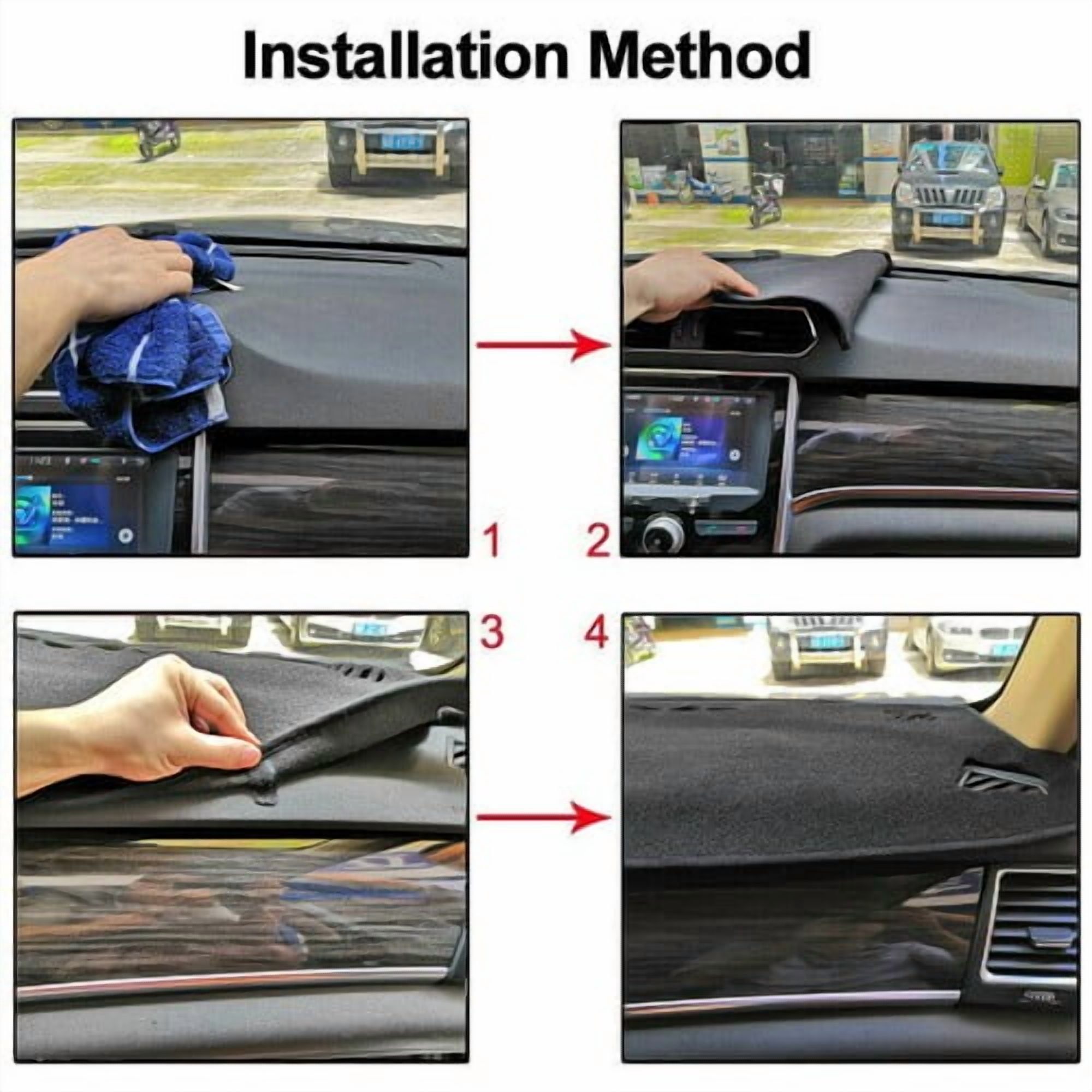 Car Auto Dashboard Cover Dashmat Carpet For Toyota RAV4 V (XA50) 2018 - 2023