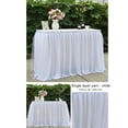 thumbnail image 3 of Faldones de mesa decorativos Wobythan Blancos, 3 of 5