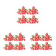 thumbnail image 3 of yingyy 1/2/3 4X Artificial Flower Faux Plant Home Decal Workmanship Multipurpose Long-lasting Exquisite Fake Flowers Wedding Decor Pink 3PCS, 3 of 6