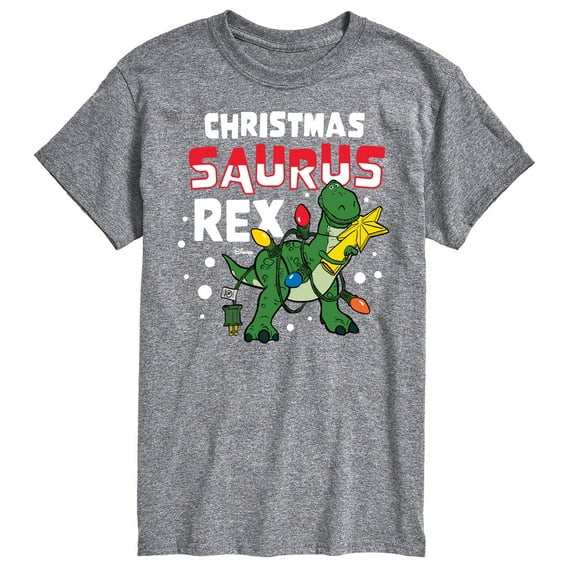 Toy Story - Christmas Saurus Rex - Men's Short Sleeve Graphic T-Shirt