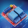 thumbnail image 4 of Trigger Relay Module Simple Connect Extension Board 2 Channel With LED Indicator For Motor Control Heater Electromagnetic Suction Tube Light Emitting Diode, 4 of 8