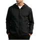 thumbnail image 1 of Mens Tops Manga Larga Color Sólido Bolsillo con Cremallera Al Aire Libre con Capucha Ropa Exterior Casual Poliéster Moda Blusa de Manga Corta, 1 of 9