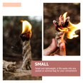 thumbnail image 3 of EeaseMX 3 encendedores profesionales de cuerda de yute para acampar al aire libre, 3 of 8