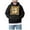 Black, variant on Ccpelsie Kids Hoodies for Boys Oversized Long Sleeve Sweatshirt Gradient Boys Pullover Tops(Pink,4-5 Years)