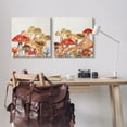 thumbnail image 3 of Stupell Industries Various Cottage Mushrooms Botanical & Floral Painting Gallery Wrapped Canvas Print Wall Art, 24 x 24, Set of 2, 3 of 8
