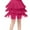 Hot Pink, variant on PMVFHDE Little Girl Dress Size 6 Kids Girls Tassel Dance Skirt Latin Ballroom Layered Fringe Dancewear