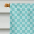 thumbnail image 3 of Animal/Bird Themed Blue Check Flag Canvas, 3 of 4