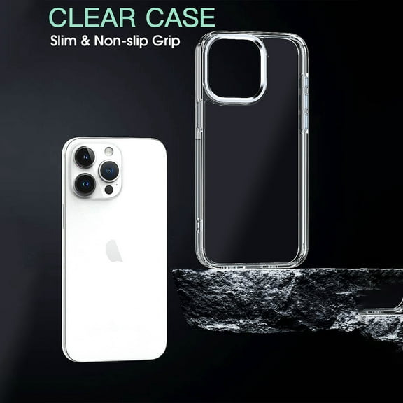 Dteck for iPhone 11 Case Clear with Color Border, Hybrid Protective Case Slim Transparent Anti-Scratch Shockproof TPU Bumper Cover for iPhone 11,Purple