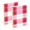 thumbnail image 3 of joogoo Spiral Journal Notebook Tartan Checkered Pattern College Ruled Notebooks 8.3" x 5.7" 1 PC, 3 of 8