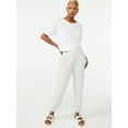 thumbnail image 3 of Free Assembly Women's Classic Cotton Blend Sweatpants, 3 of 5