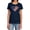Navy, variant on Superman All American Shield Women's T Shirt, Royal, Medium
