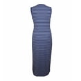 thumbnail image 2 of Vestido Ocean Pacific para Dama, Largo al Tobillo Azul/Blanco Talla CH, 2 of 4