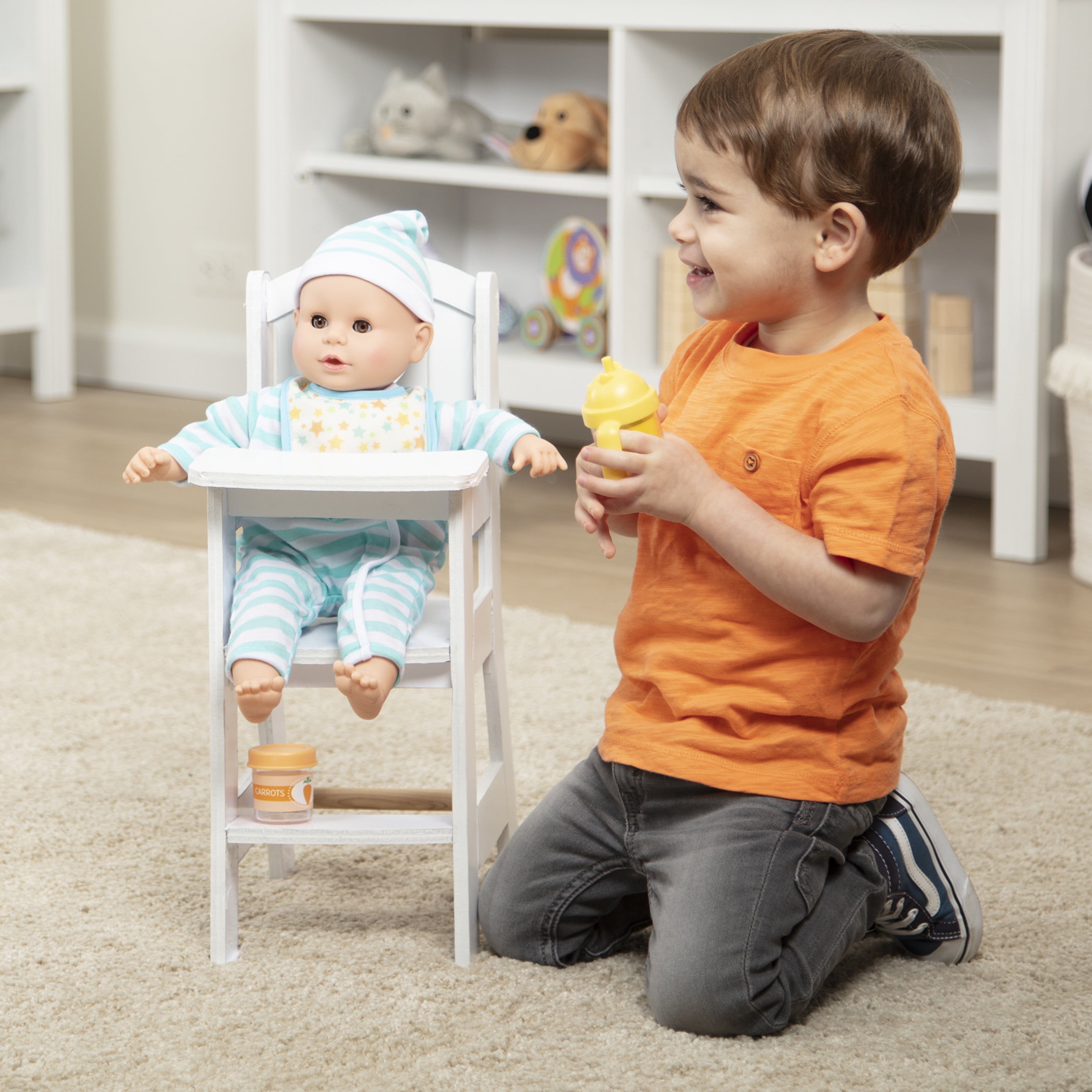 Details about   Melissa & Doug Mine to Love Play High Chair 