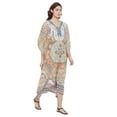 thumbnail image 6 of Women's Plus Size Kaftans Dresses for Women Full Length Maxi Dress Long Kaftans for Plus Size Ladies Kimono Online by Oussum, 6 of 7