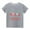 Gray, variant on Wavsuf Kids Short Sleeve T-Shirt Summer Solid Printed Casual White Shirts Size 4 Years