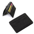 thumbnail image 2 of FONDOTIN Black PU Wallet for Women, Compact Purse and Card Holder, Stylish and Design, 2 of 8