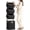 Black, variant on 4 Section Laundry Hamper Sorter, Stackable Laundry Basket Organizer with Removable Basket, 125L 4-Tier Vertical Laundry Sorter for Small Space, Laundry Room, Dorm, Bathroom
