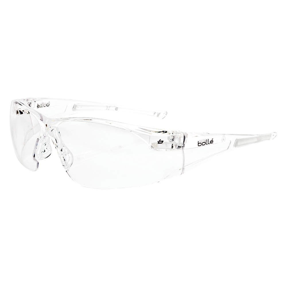 Scratch-Resistant Bolle Clear Safety Glasses Anti-Fog 