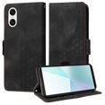 thumbnail image 1 of Embossed Rhombus Leather Case For Sony Xperia 10 VI, 1 of 5