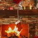 thumbnail image 4 of Soporte para medias navideñas, colgador de hierro, gancho creativo y duradero de metal para chimenea Forma Ciervo Plata, 4 of 7