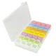 thumbnail image 1 of Caja de almacenamiento de 28 rejillas, organizador de joyas multiusos resistente al agua, compartimento organizador para cuentas, manualidades, 1 of 9