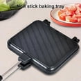 thumbnail image 4 of Foldable Sandwich Grill - Non-Stick Plates, Ergonomic Panini Grill | Durable Sandwich Maker for Breakfast, Grilled Cheese, 4 of 5