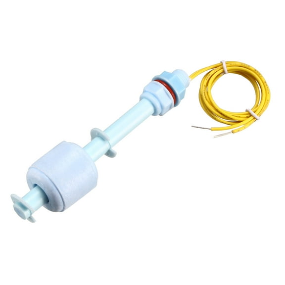 PP Float Switch M10 100mm Fish Tank Vertical Liquid Water Level Sensor Plastic