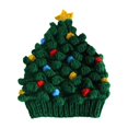 thumbnail image 1 of Gorro navideño de punto, gorro de Papá Noel, gorro ligero de moda, gorro de punto de ganchillo Adulto, 1 of 9