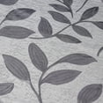 thumbnail image 3 of Leaves Patterned Blackout Curtain Panels, 42" x 108", Grey by Blue Nile Mills, 3 of 7