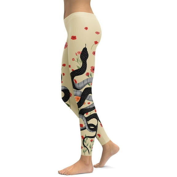 Midnight Serpent Leggings Size: XS for Women | FIERCEPULSE