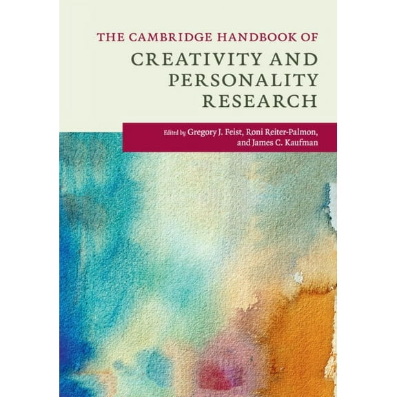 Cambridge Handbooks in Psychology The Cambridge Handbook of Creativity and Personality Research, (Paperback)