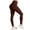 Brown, variant on High Waisted Seamless Yoga Leggings for Women, 26.5 Workout Pants for Fitness, Meditation, and Athleisure – Supportive Compression Fit