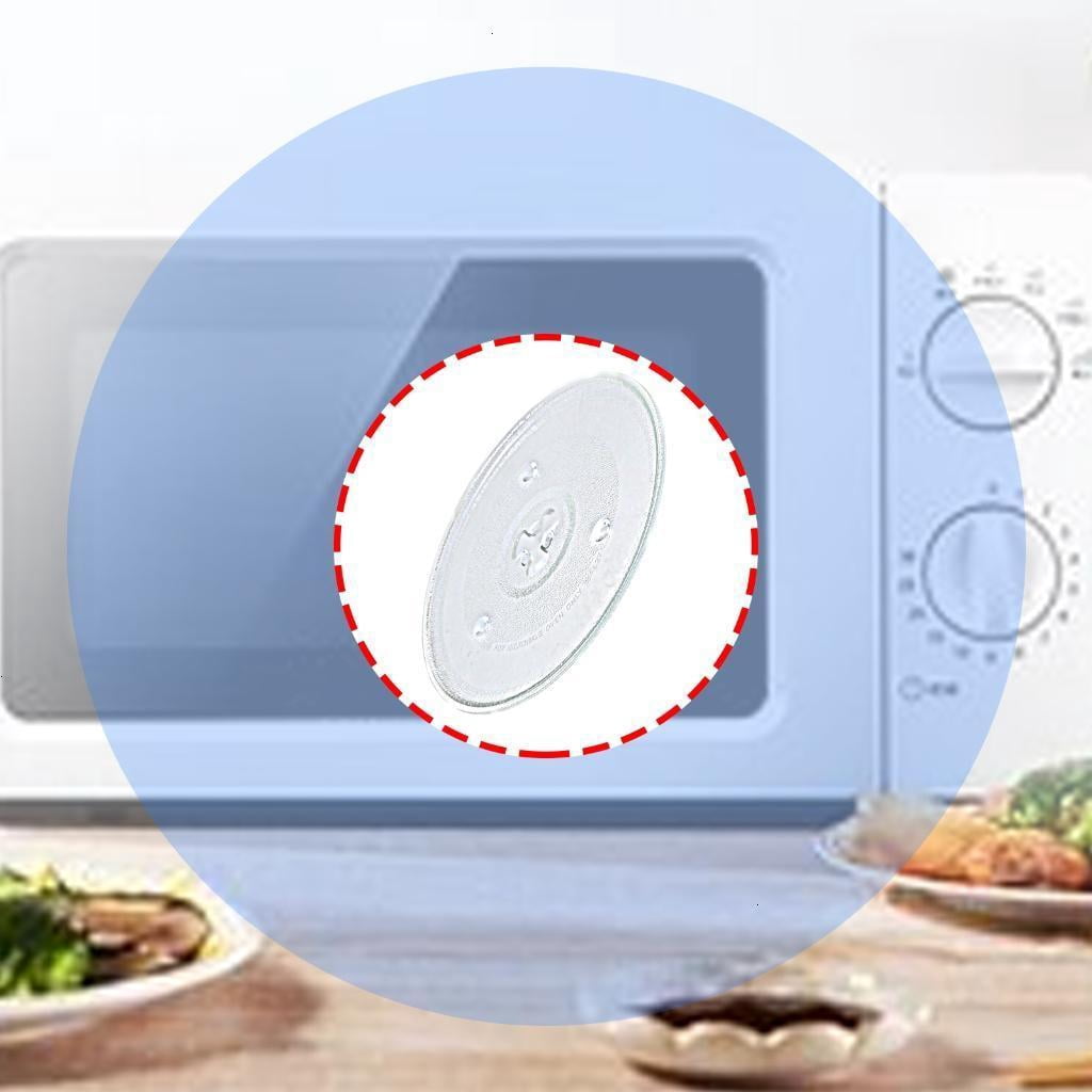 27cm Microwave Glass Turntable Tray Dishwasher Safe Replacement Plate for Microwave Accessories
