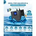 thumbnail image 3 of Ecojoy 300L 1/3 HP Aquarium Chiller Water Chiller Hydroponic Tank Cooler With Remote, 3 of 8