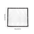 thumbnail image 2 of Outdoor Clear Dustproof Cover Cloth Tarp Waterproof Thickened Anti-Aging Garden Dustproof Cover, 2 of 18