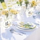 thumbnail image 3 of 24 Soportes Blancos para Números de Mesa, de Madera, Ligeros, para Bodas, Pequeños, para Tarjetas de Lugar., 3 of 5