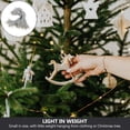 thumbnail image 2 of HUGFEGWE 1 Christmas Ornament Rope Snap Locking Ropes Christmas Party Favor Tags Metallic Cord Tinsel Rope Tag Ropes Clothing Tag Hanging Tag Ties Christmas Tree Polyester Accessories UA824-12606, 2 of 9