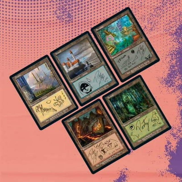 Magic: The Gathering Secret Lair : Post Malone : The Lands (Édition Non Foil)
