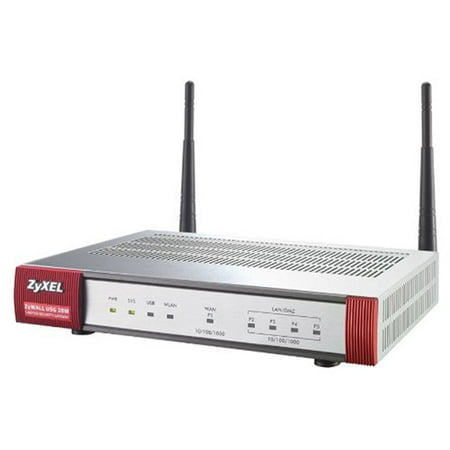 ZyXEL ZyWALL USG20W 802.11n Wireless Internet Security Firewall with 4 Gigabit LAN/DMZ Ports, 2 IPSec VPN, SSL VPN, and 3G WAN;