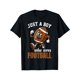 thumbnail image 1 of Field Dreams, Boys' Football Lover T-Shirt - Soft Cotton, Breathable & Comfortable Short Sleeve Tee with Fun Cartoon Design - Perfect Gift for Sports Fans, 1 of 6