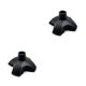 thumbnail image 3 of Soidarity Cane Pad Cover Crutches Sports Goods Stick Replacement Anti-Skid Tips Tool Mountaineering Wear-Resistant Hiking Negro 2piezas, 3 of 6